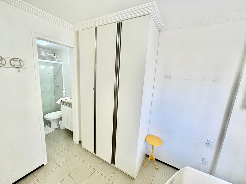 Apartamento confortável ao lado da beira mar