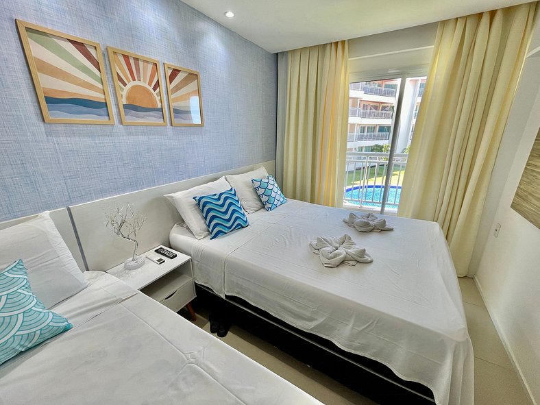 Apartamento perfeito no Solarium por Be My Guest!