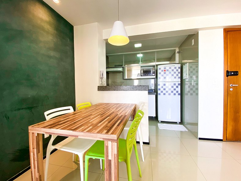 Lindo apartamento completo e com requinte!