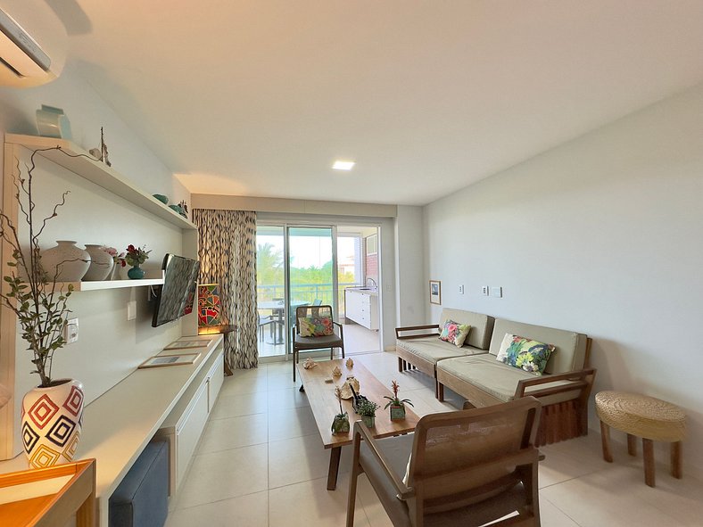 Lindo apartamento Vista Mar no Golf Ville