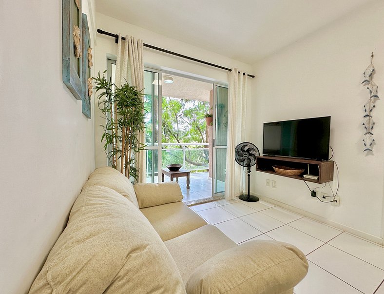 Lindo e decorado apartamento no Palm Beach